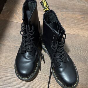 Dr. Martens Black Combat Boots